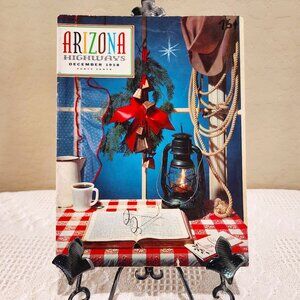 December 1958 Arizona Highways Magazine: Navajo Art, April Flower, Seasons, Xmas